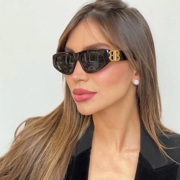 NEW BALENCIAGA BB0095S 001 UNISEX SUNGLASSES BALENCIAGA NEW BALENCIAGA EYEWEAR - Picture 2 of 12